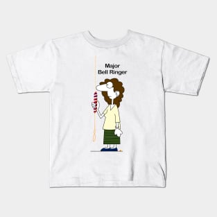 Bell Ringing Major Bell Ringer Kids T-Shirt